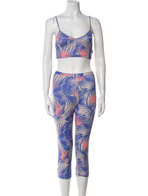 Live The Process Printed Pant Set