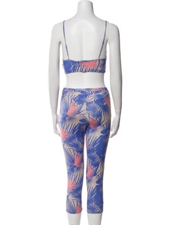 Live The Process Printed Pant Set