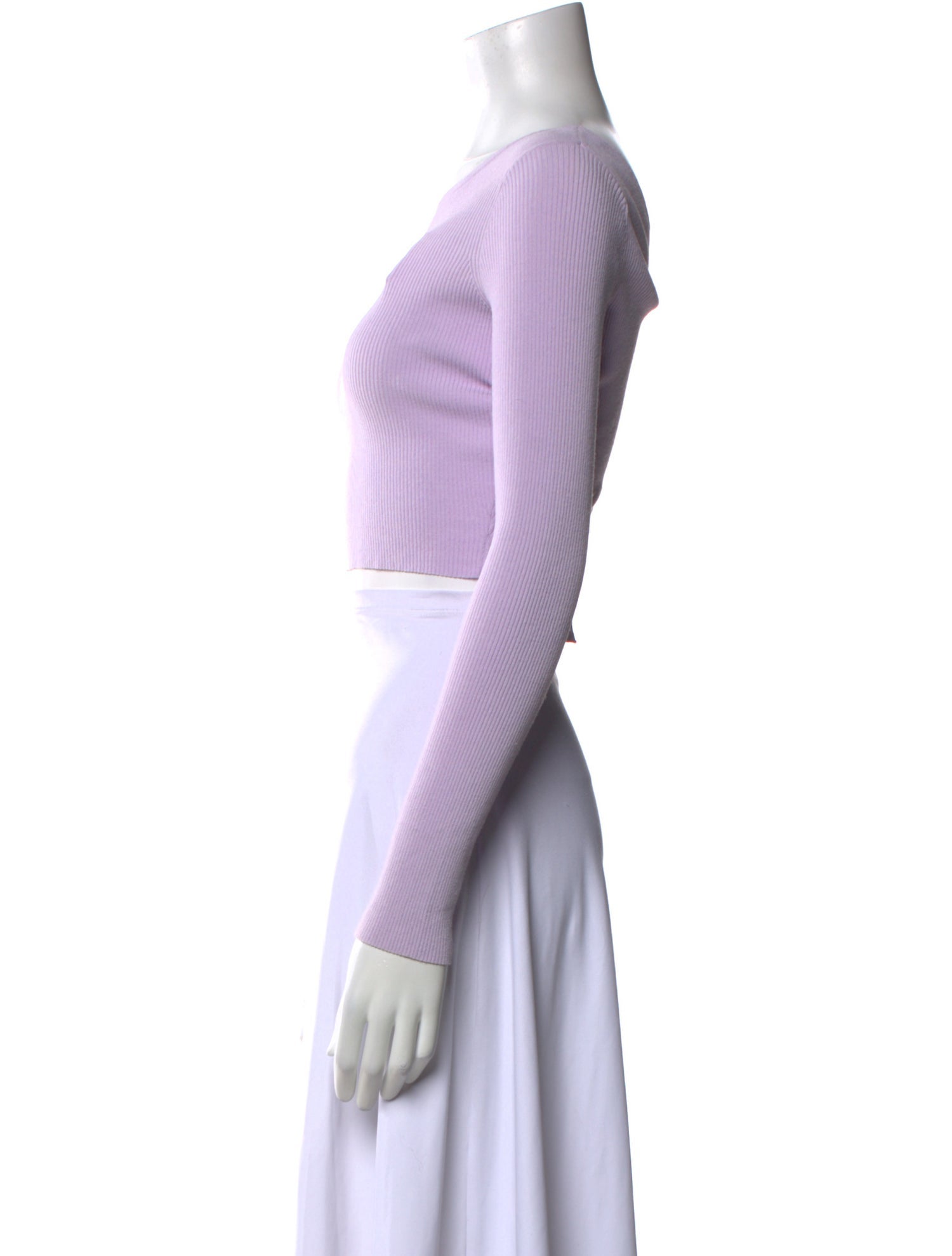 Live The Process Scoop Neck Long Sleeve Crop Top