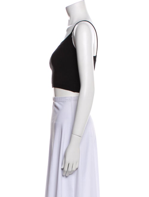 Live The Process Square Neckline Sleeveless Crop Top