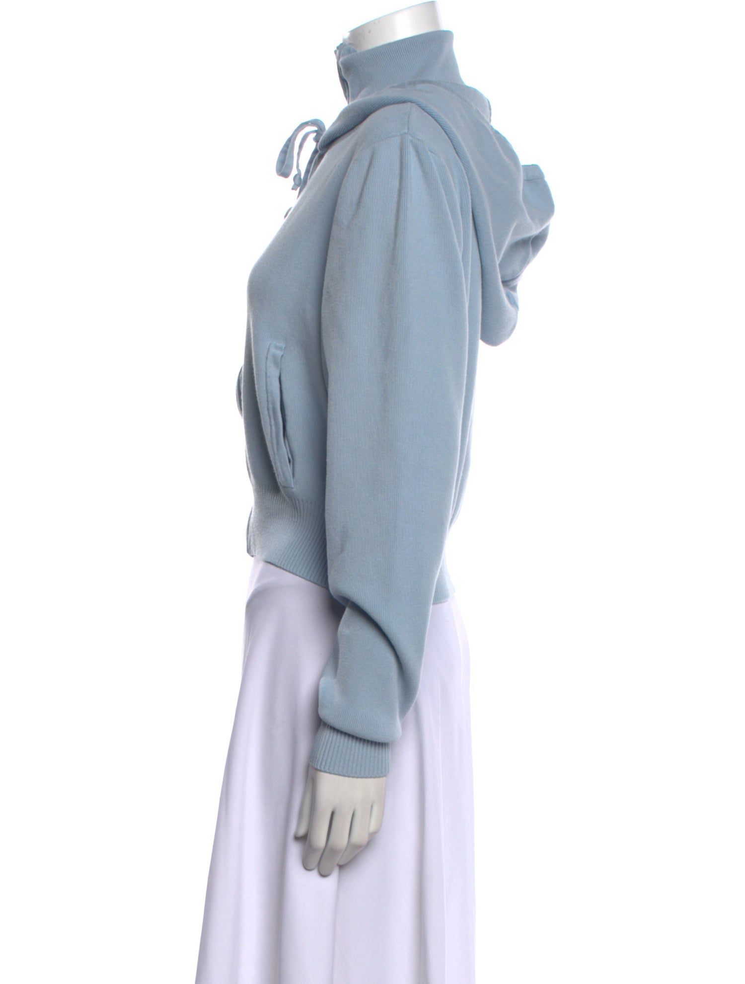 Live The Process Mock Neck Long Sleeve Sweatshirt