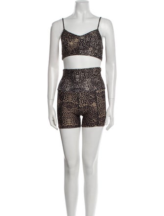 Live The Process Animal Print Lounge Set