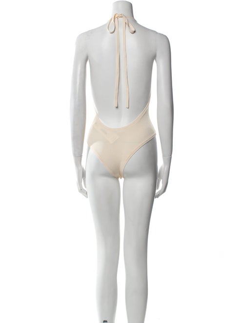 Live The Process V-Neck Sleeveless Bodysuit