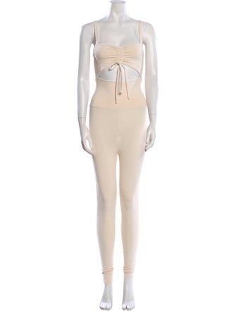 Live The Process Square Neckline Jumpsuit