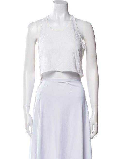 Live The Process Scoop Neck Sleeveless Crop Top