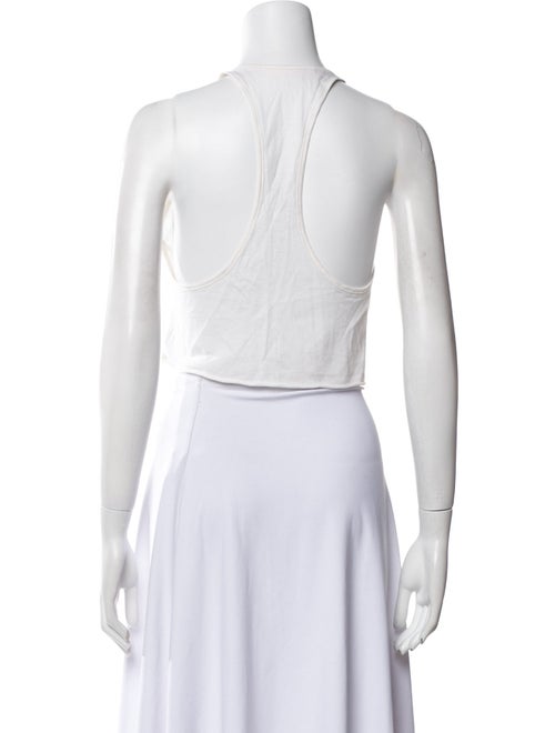 Live The Process Scoop Neck Sleeveless Crop Top