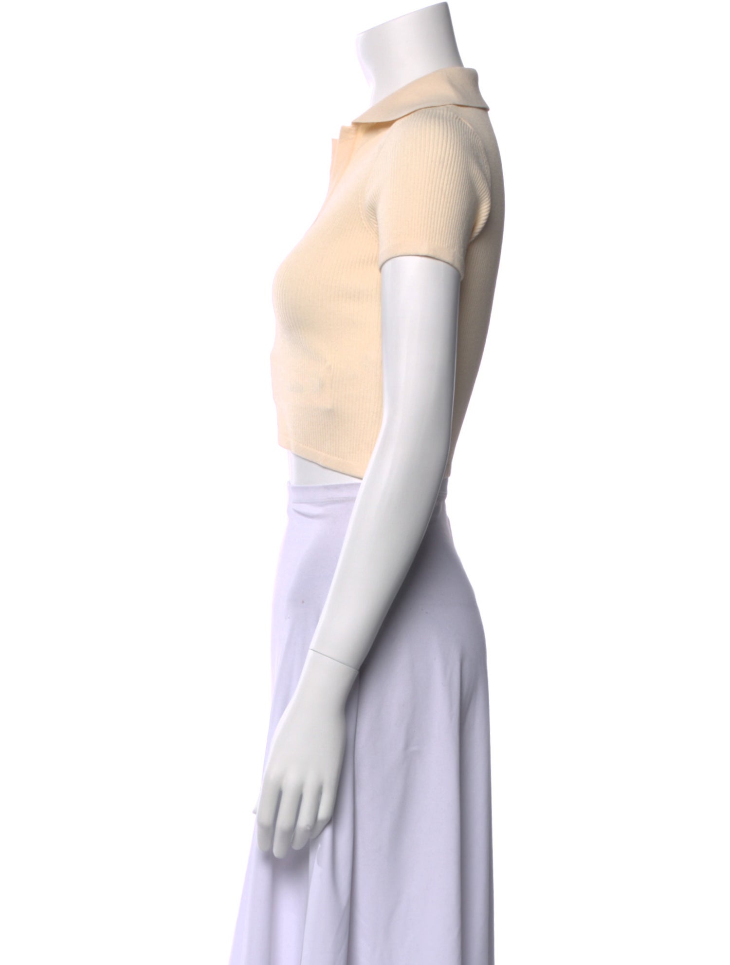 Live The Process V-Neck Short Sleeve Crop Top