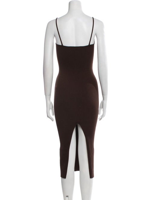 Live The Process V-Neck Midi Length Dress