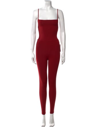 Live The Process Square Neckline Jumpsuit