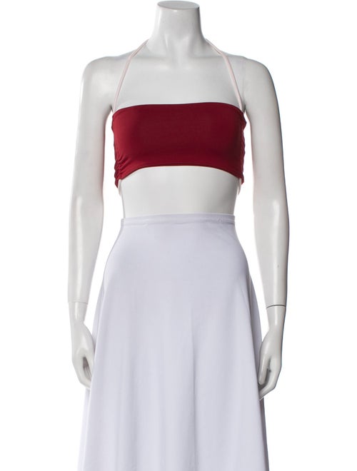 Live The Process Square Neckline Sleeveless Crop Top