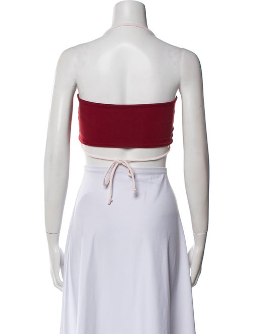 Live The Process Square Neckline Sleeveless Crop Top