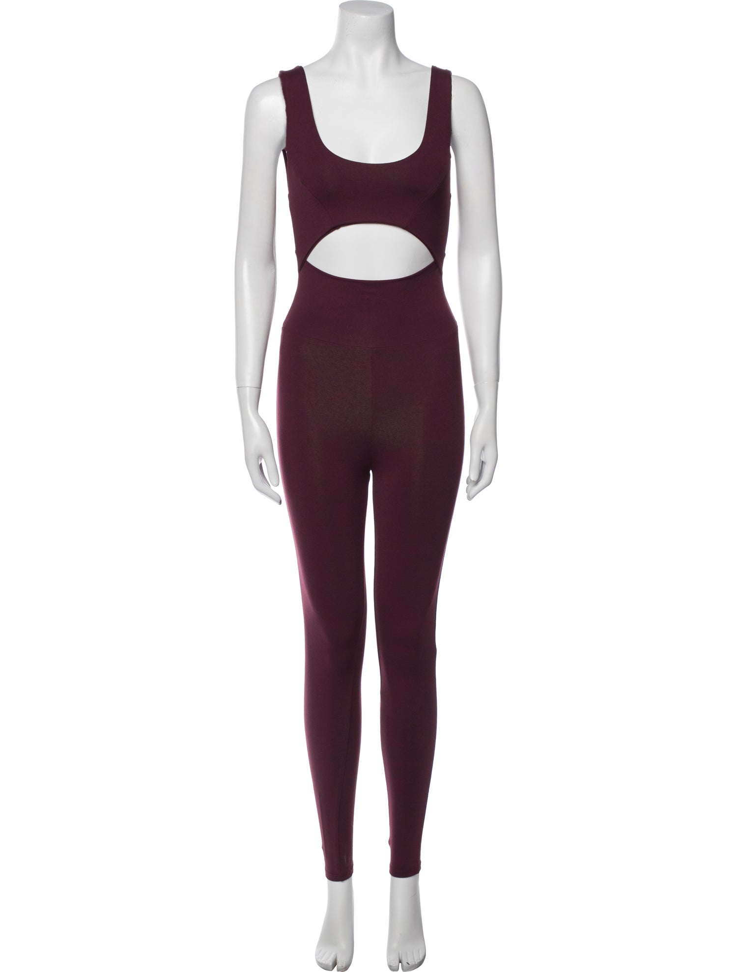 Live The Process Nylon Scoop Neck Jumpsuit