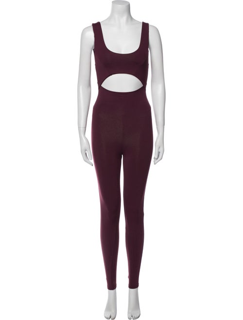 Live The Process Nylon Scoop Neck Jumpsuit