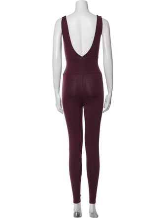 Live The Process Nylon Scoop Neck Jumpsuit