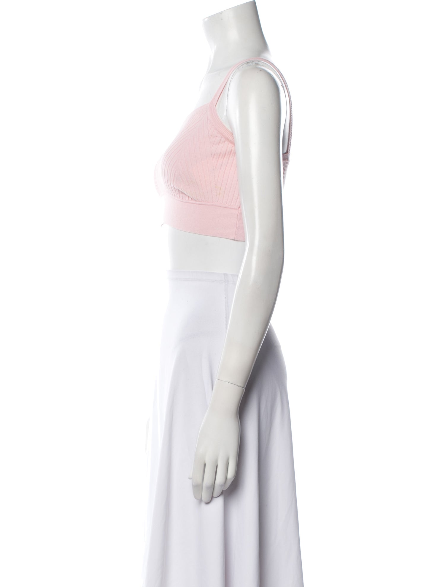Live The Process Square Neckline Sleeveless Crop Top