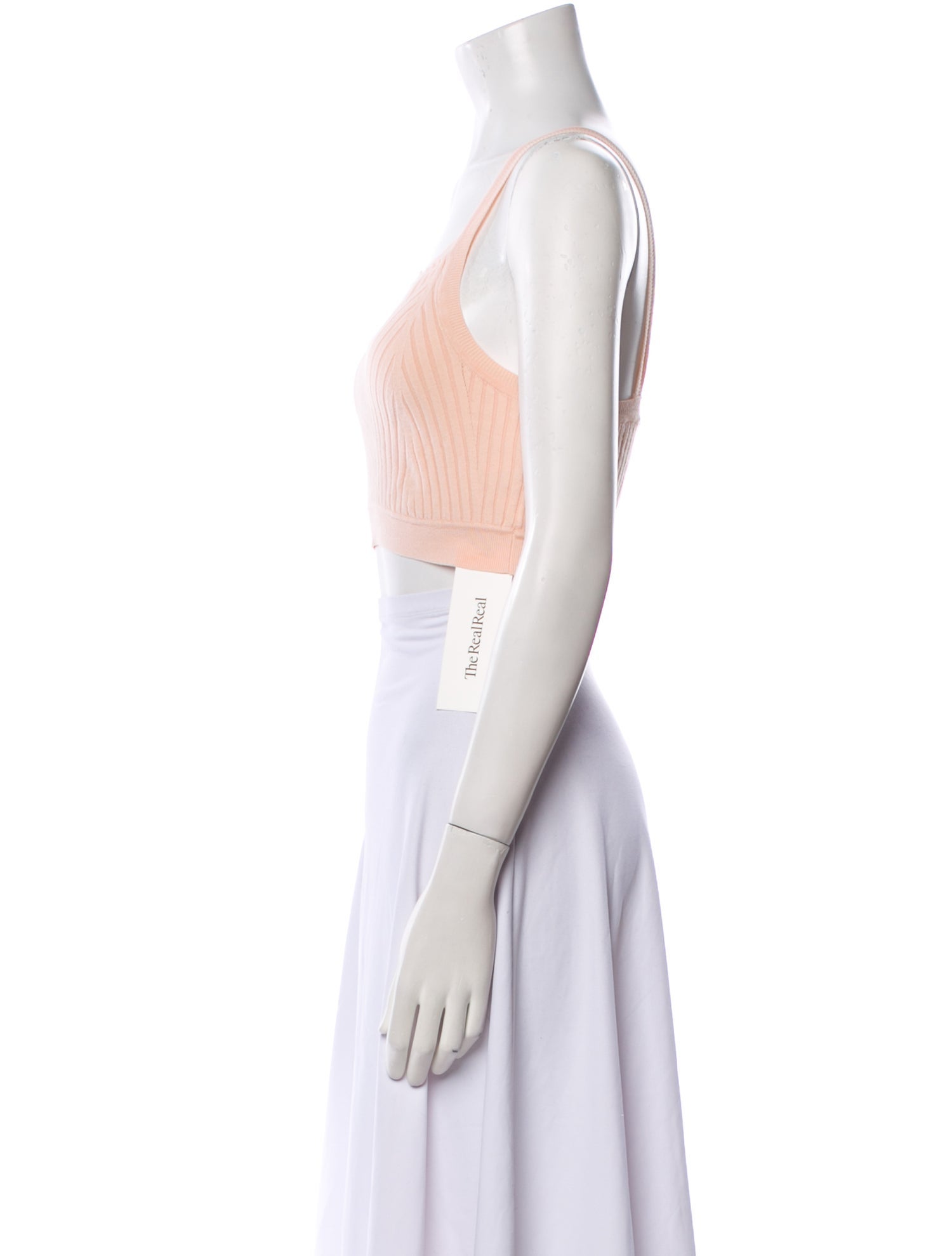 Live The Process Square Neckline Sleeveless Crop Top