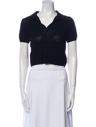 Live The Process V-Neck Short Sleeve Crop Top