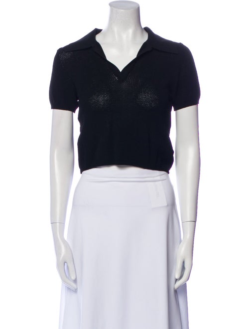 Live The Process V-Neck Short Sleeve Crop Top