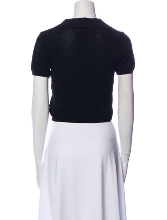 Live The Process V-Neck Short Sleeve Crop Top