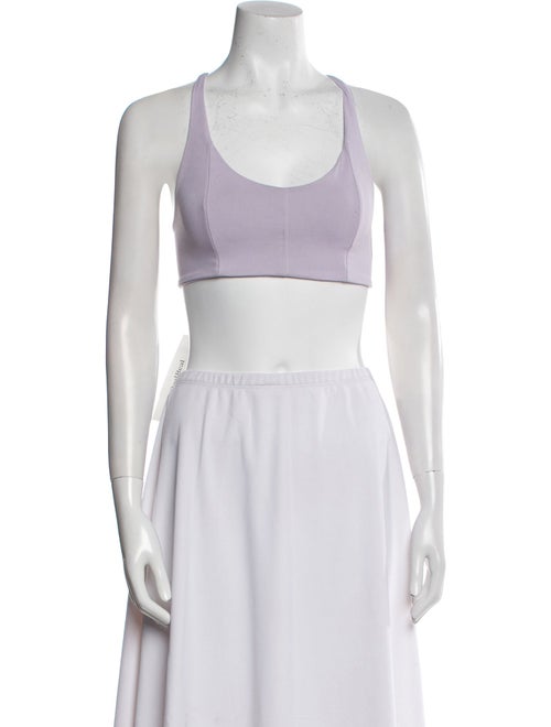 Live The Process Scoop Neck Sleeveless Crop Top