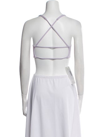 Live The Process Scoop Neck Sleeveless Crop Top