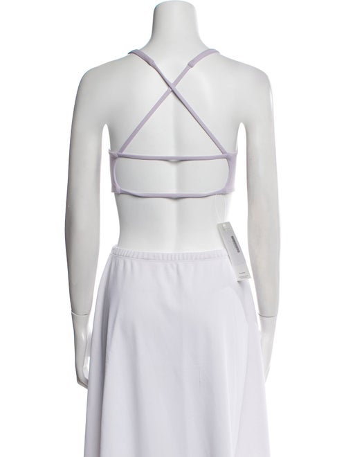 Live The Process Scoop Neck Sleeveless Crop Top