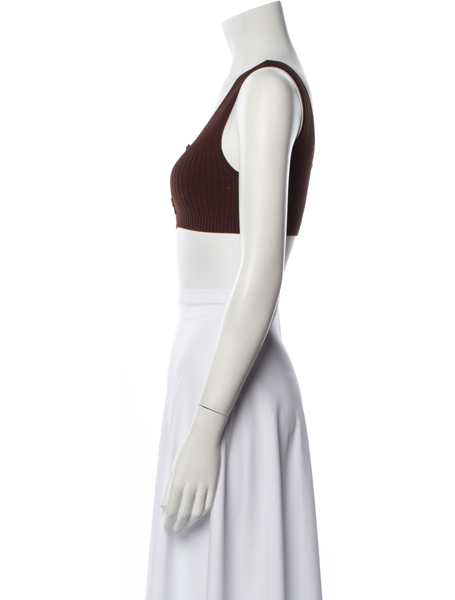 Live The Process Scoop Neck Sleeveless Crop Top