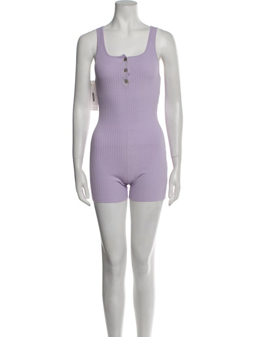 Live The Process Square Neckline Romper