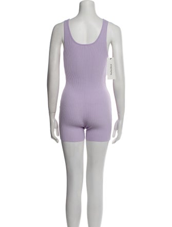 Live The Process Square Neckline Romper