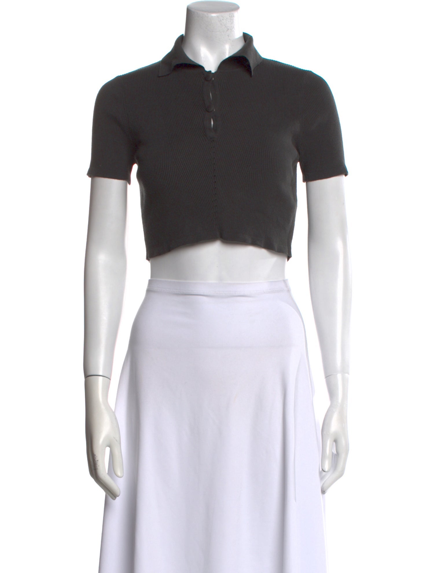 Live The Process Short Sleeve Crop Top