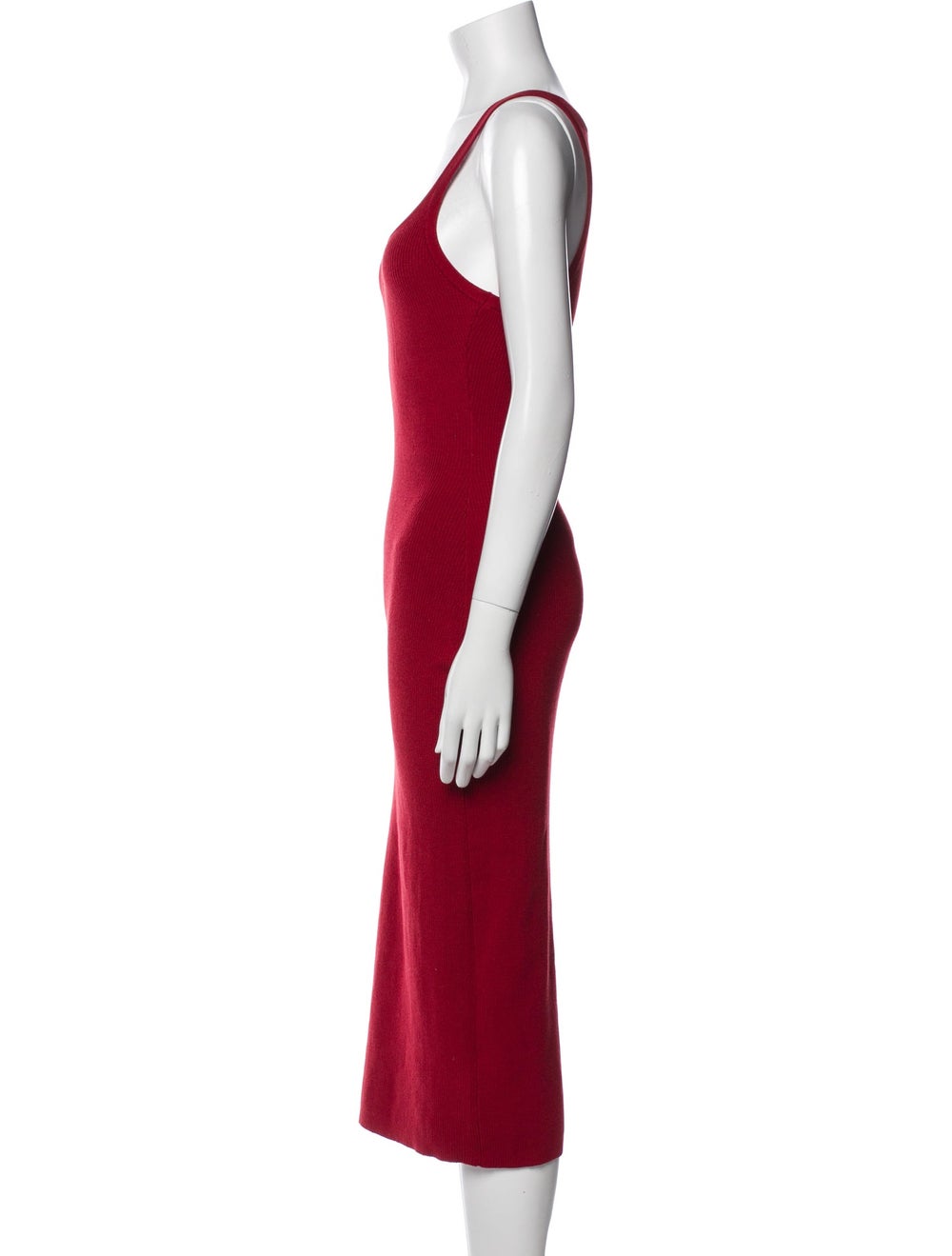 Live The Process Square Neckline Midi Length Dress - image 2