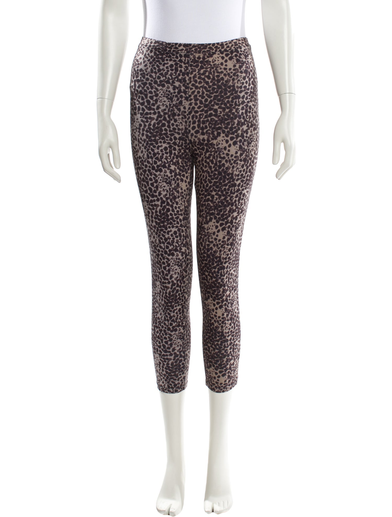 Live The Process Polka Dot Print Skinny Leg Pants