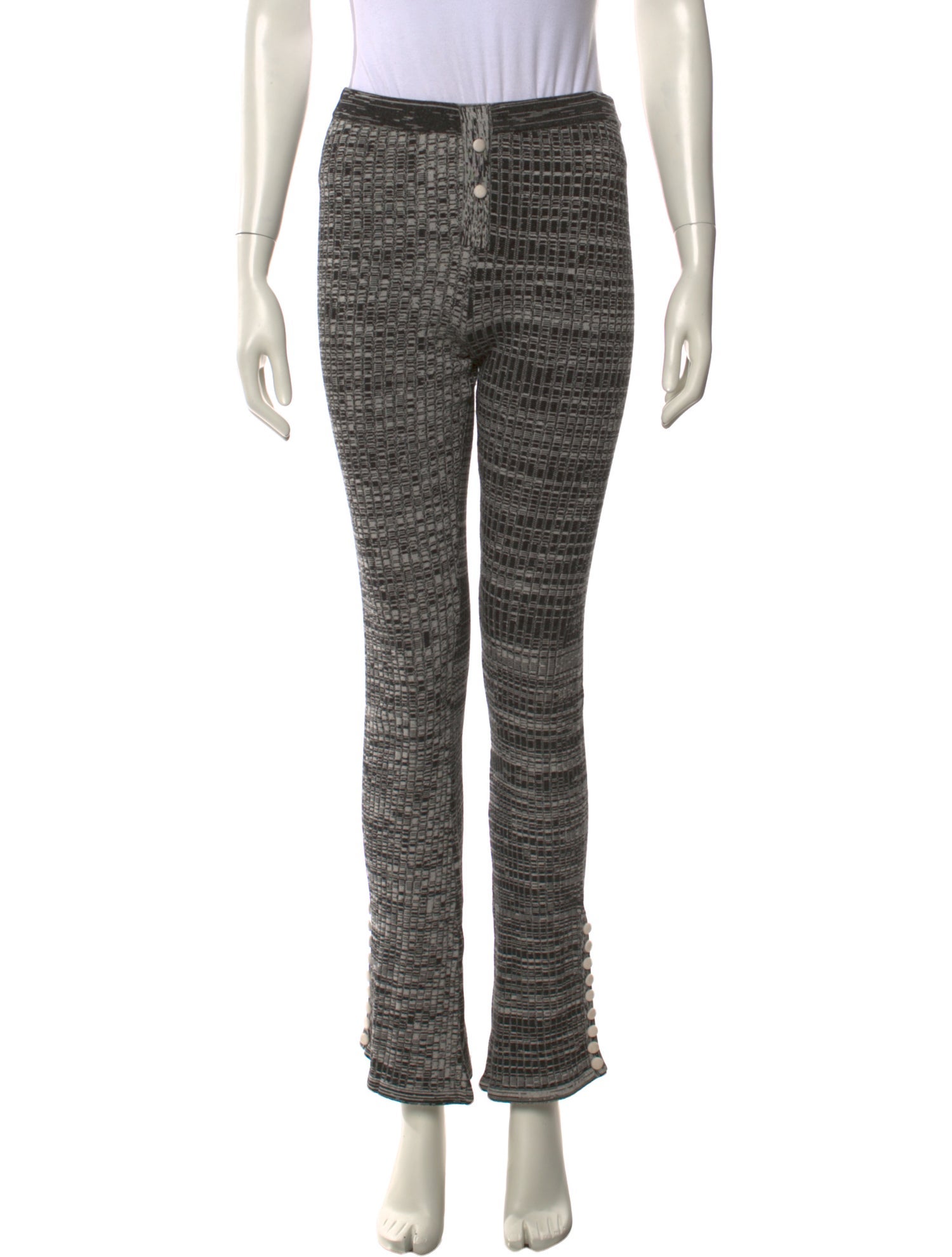 Live The Process Patterned Straight Leg Pants