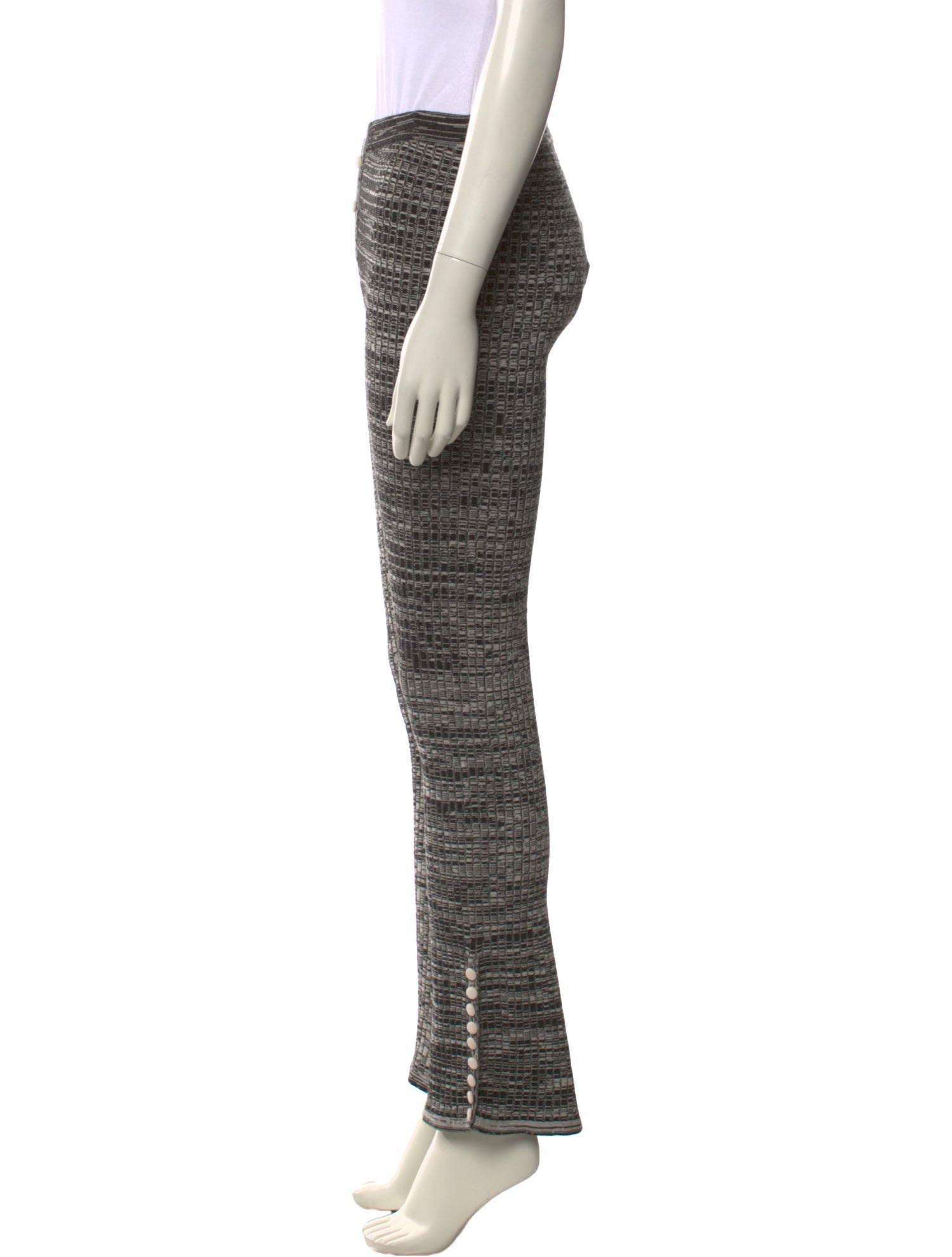 Live The Process Patterned Straight Leg Pants