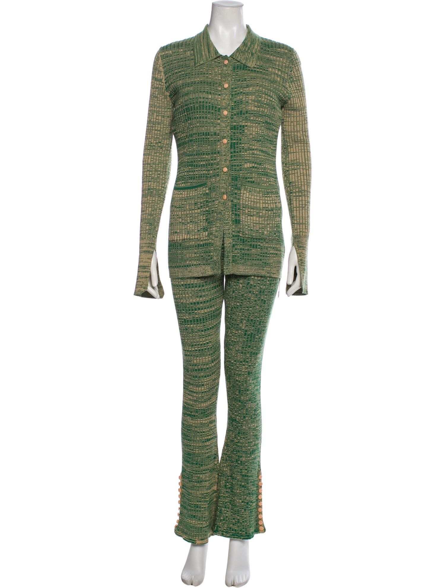 Live The Process Patterned Pant Set