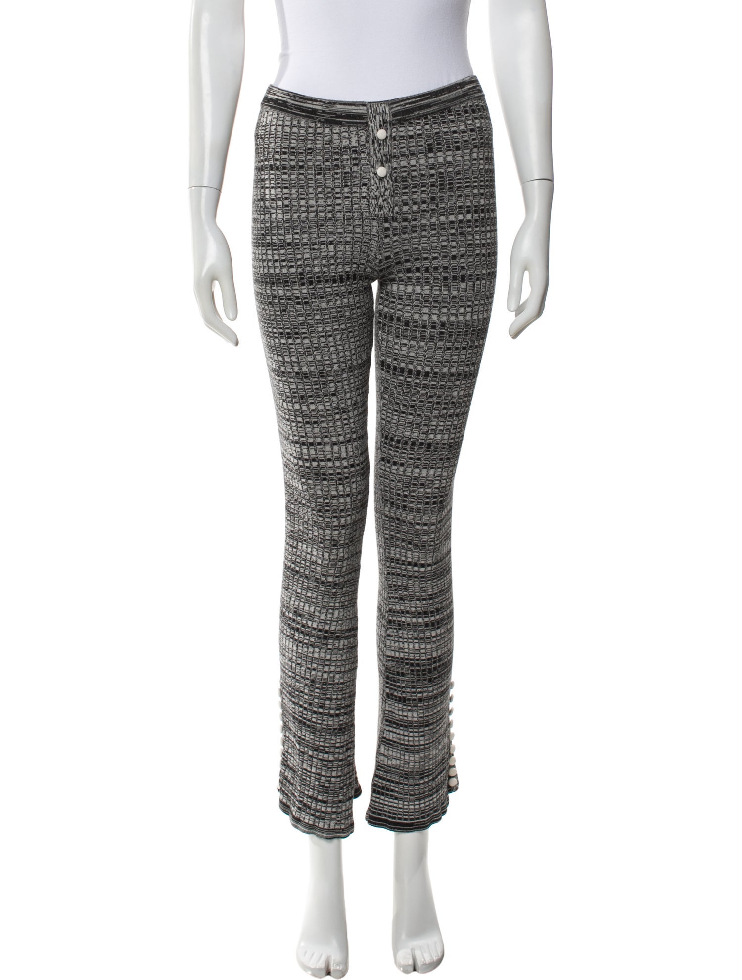 Live The Process Patterned Straight Leg Pants