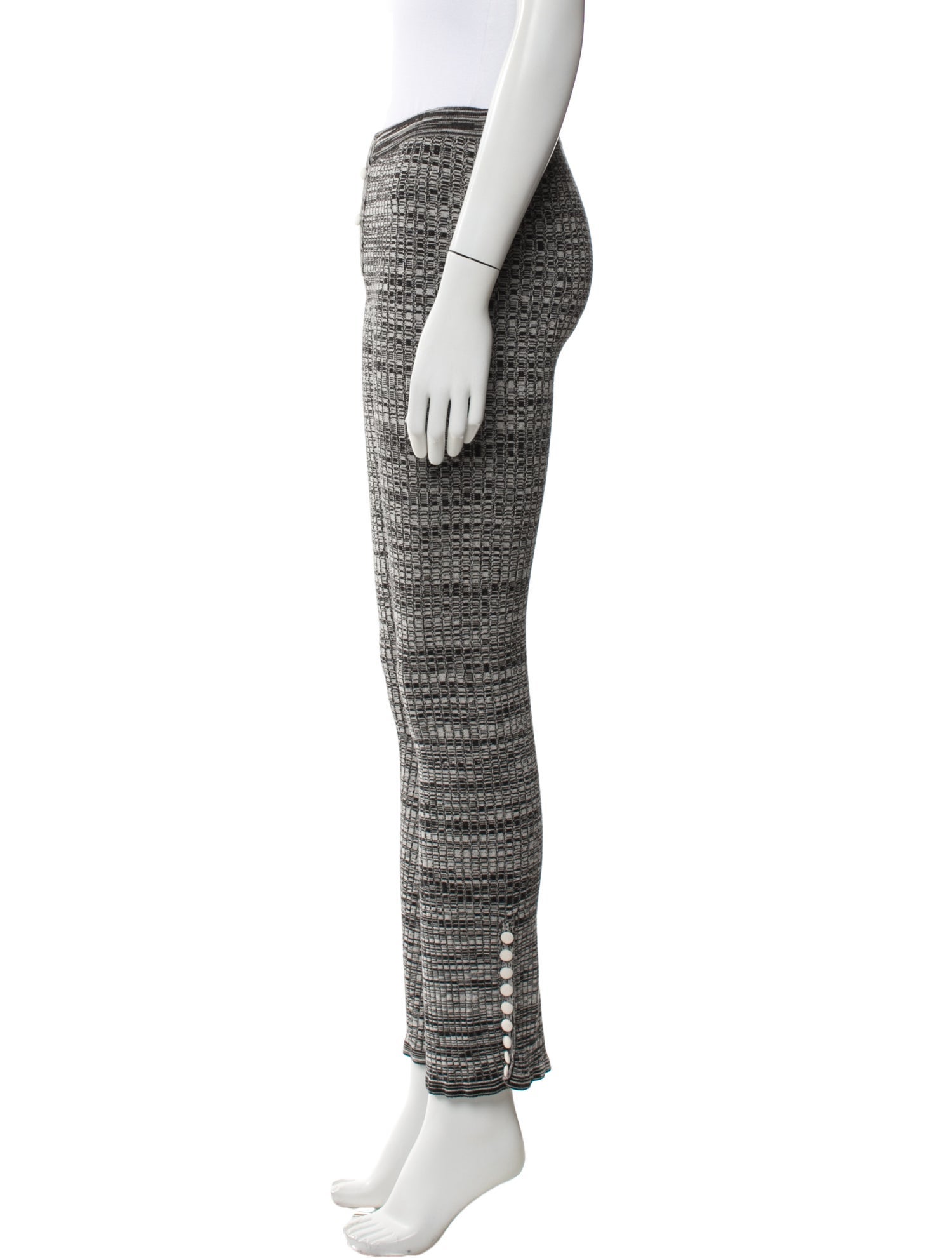 Live The Process Patterned Straight Leg Pants
