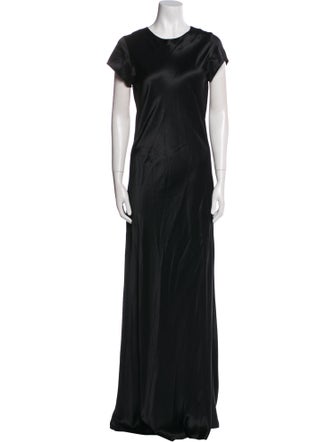 LOTTE.99 Crew Neck Long Dress