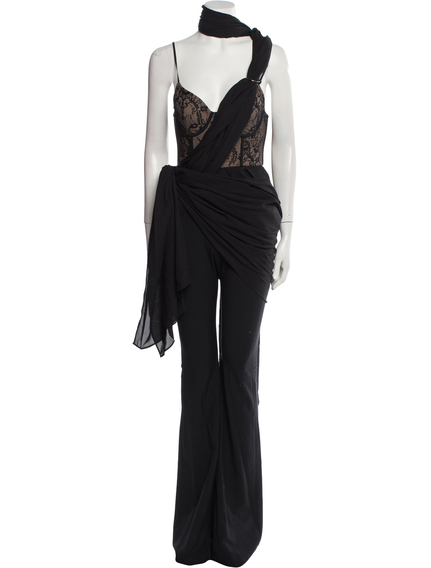 LUCIANA BALDERRAMA V-Neck Jumpsuit