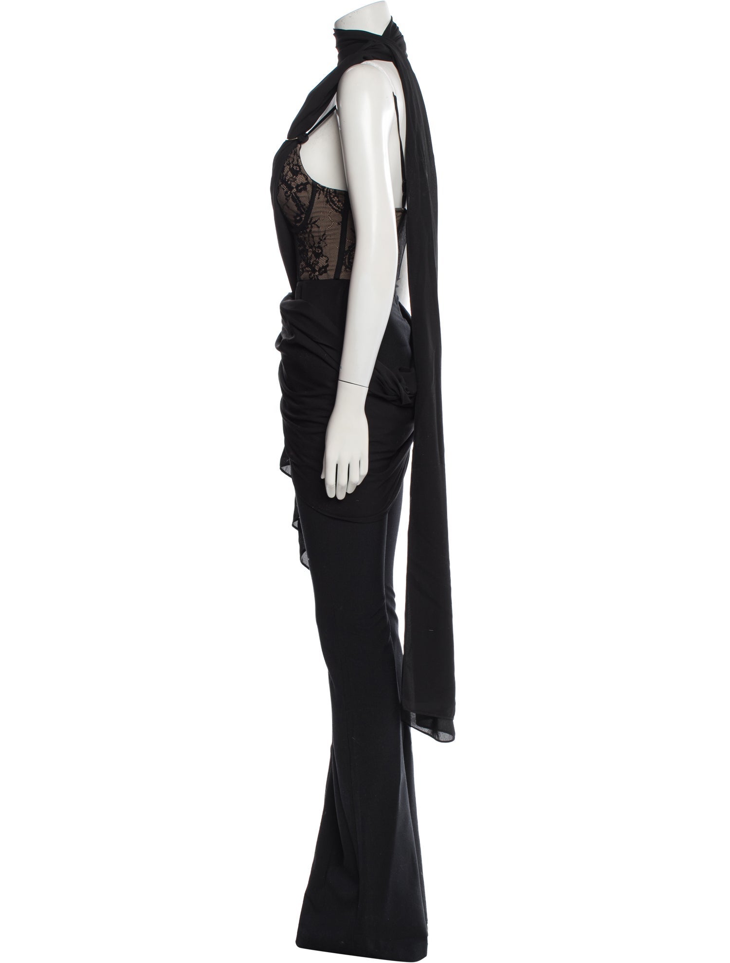 LUCIANA BALDERRAMA V-Neck Jumpsuit