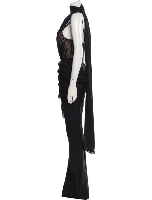 LUCIANA BALDERRAMA V-Neck Jumpsuit