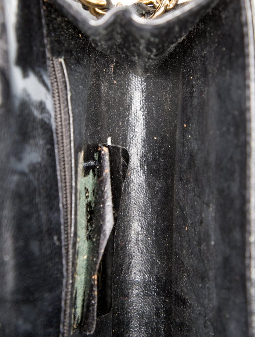 Landau Embossed Leather Shoulder Bag