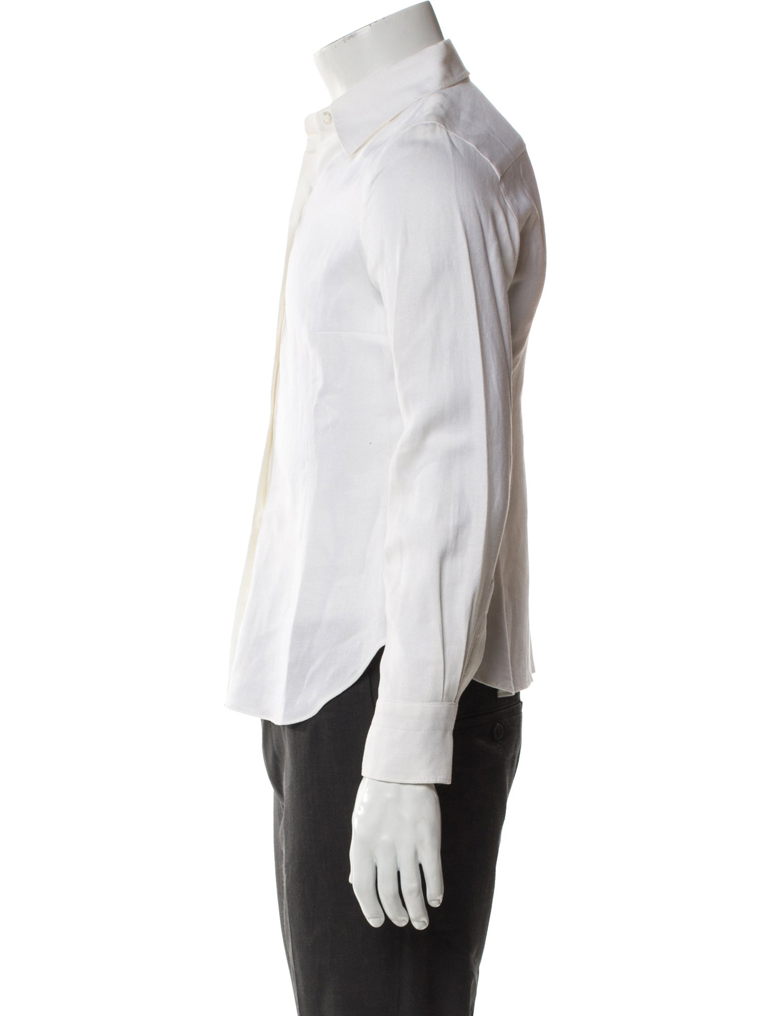 Luigi Borrelli Napoli Linen Long Sleeve Shirt