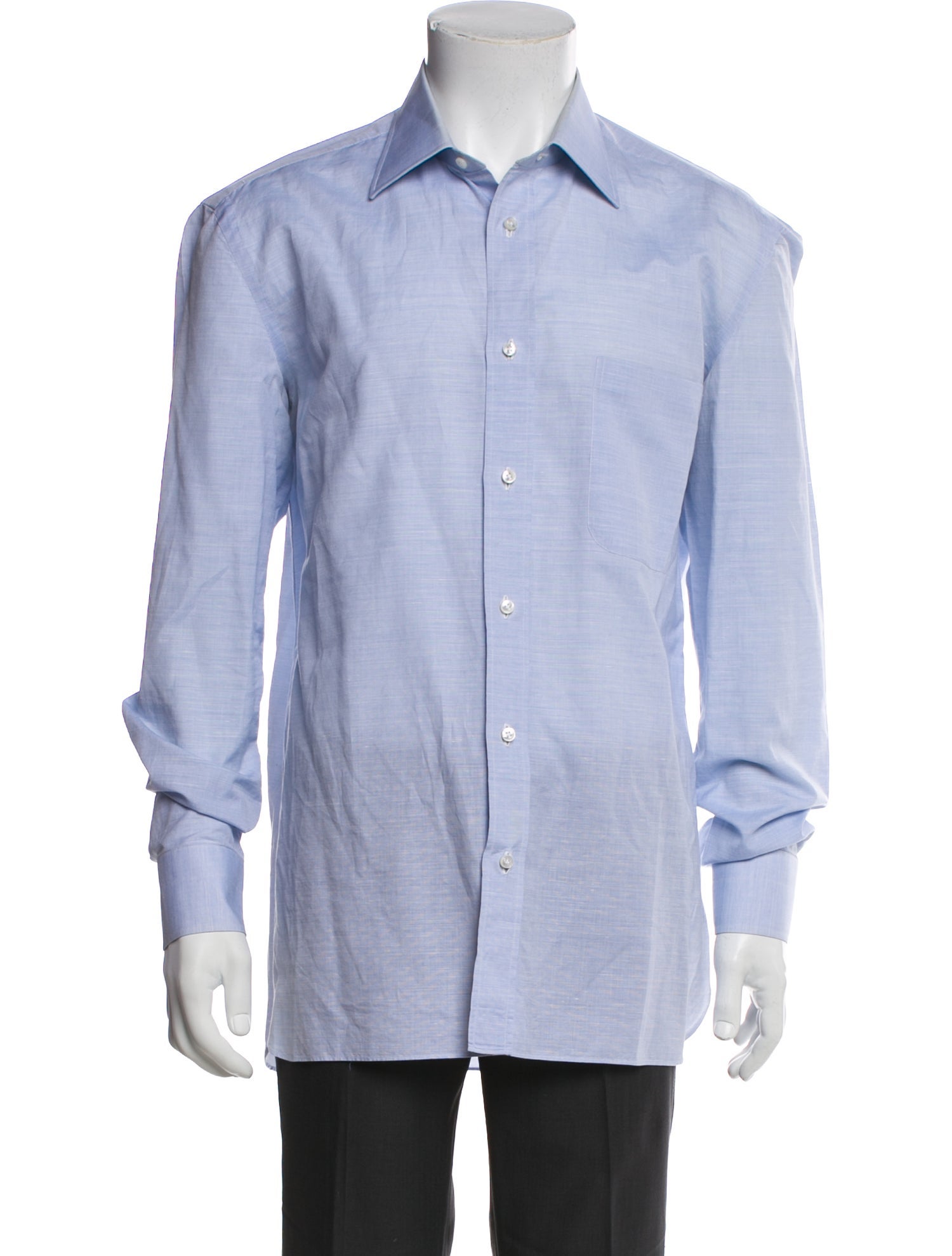 Luigi Borrelli Napoli Long Sleeve Dress Shirt