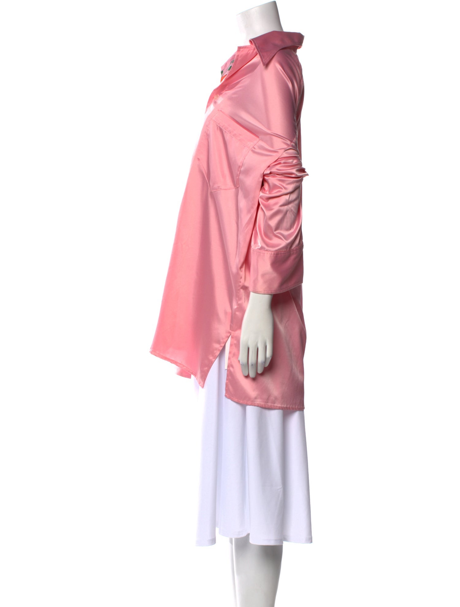 Lu'u Dan Floral Print Long Sleeve Tunic