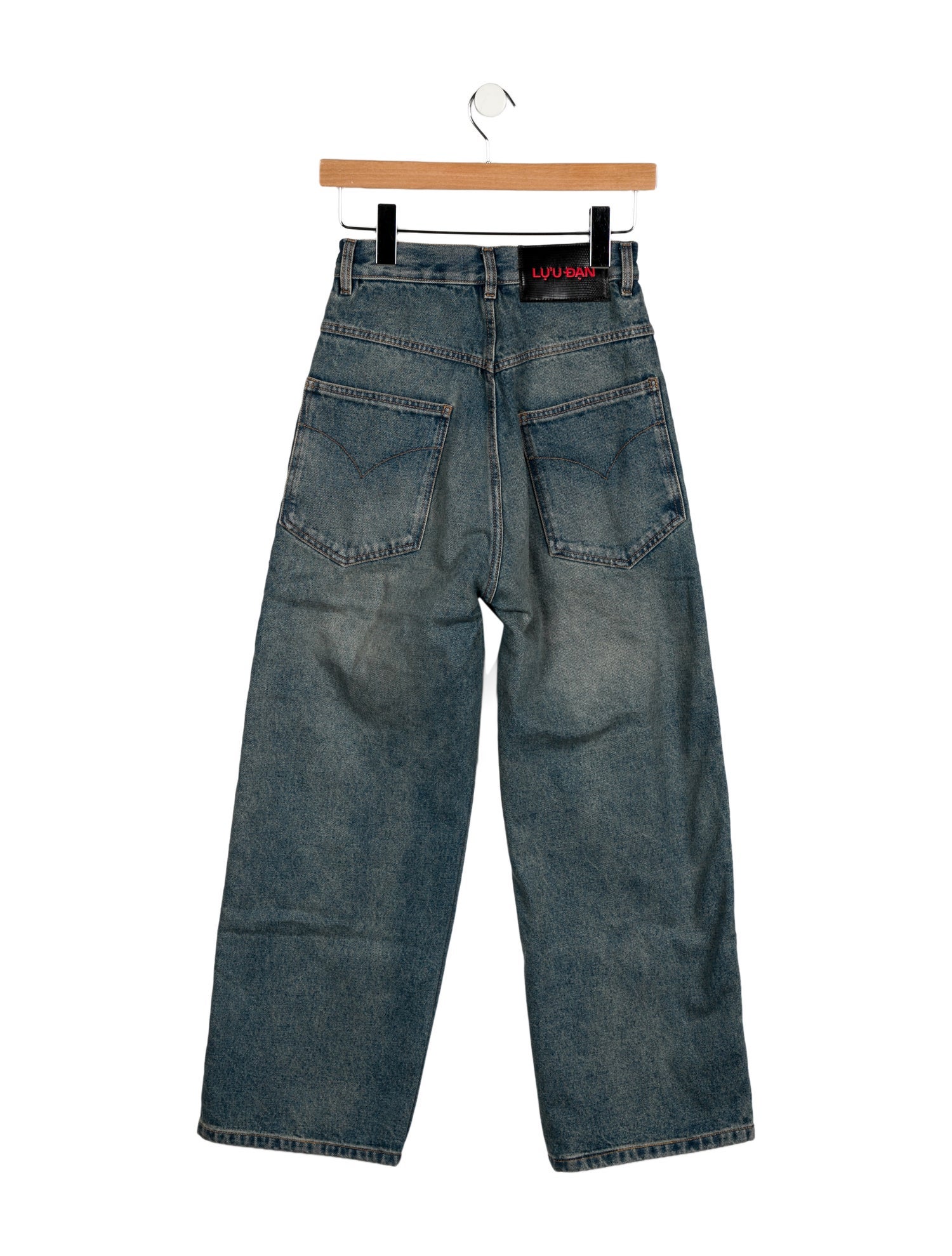 Lu'u Dan High-Rise Wide Leg Jeans