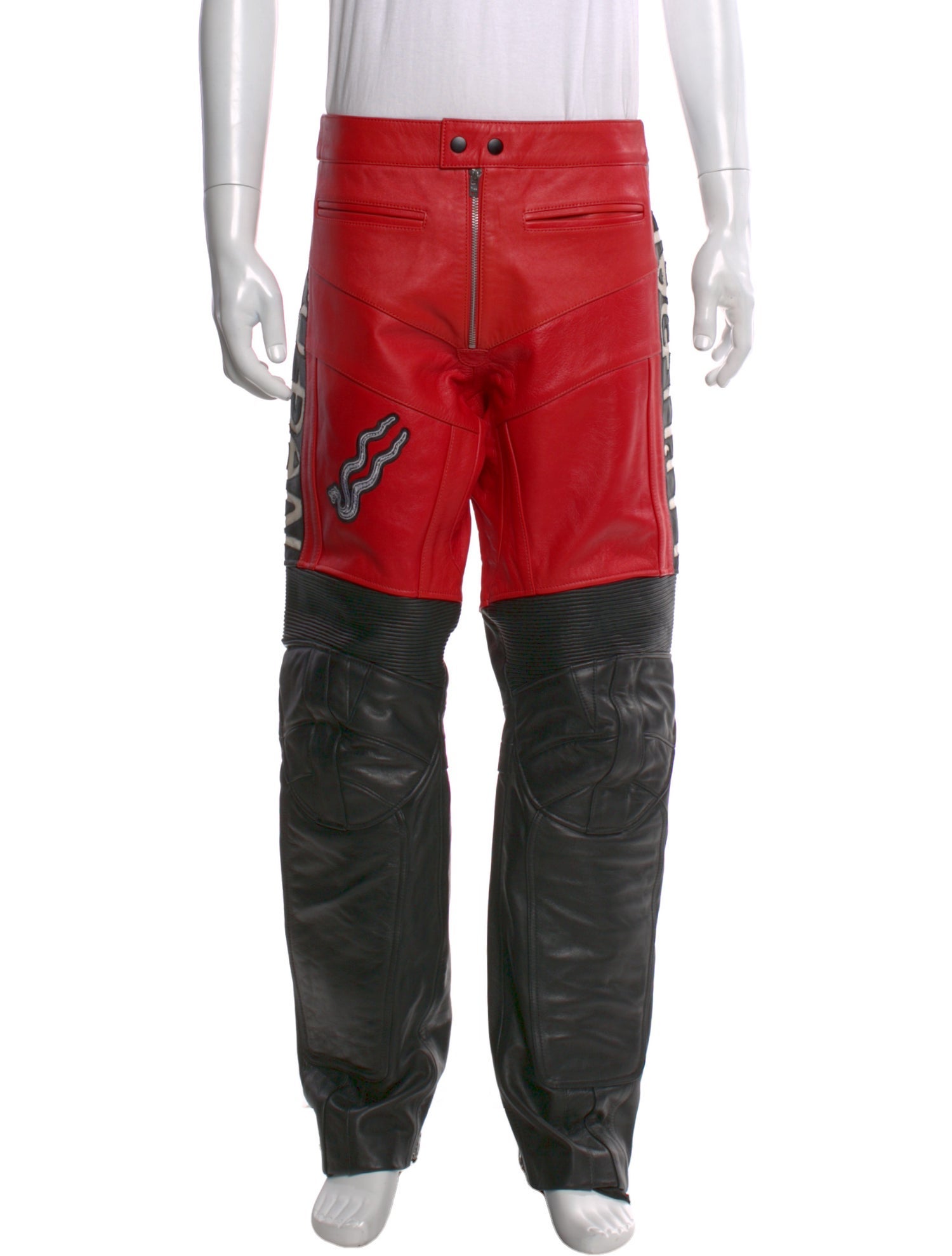 Lu'u Dan Calf Leather Cargo Pants