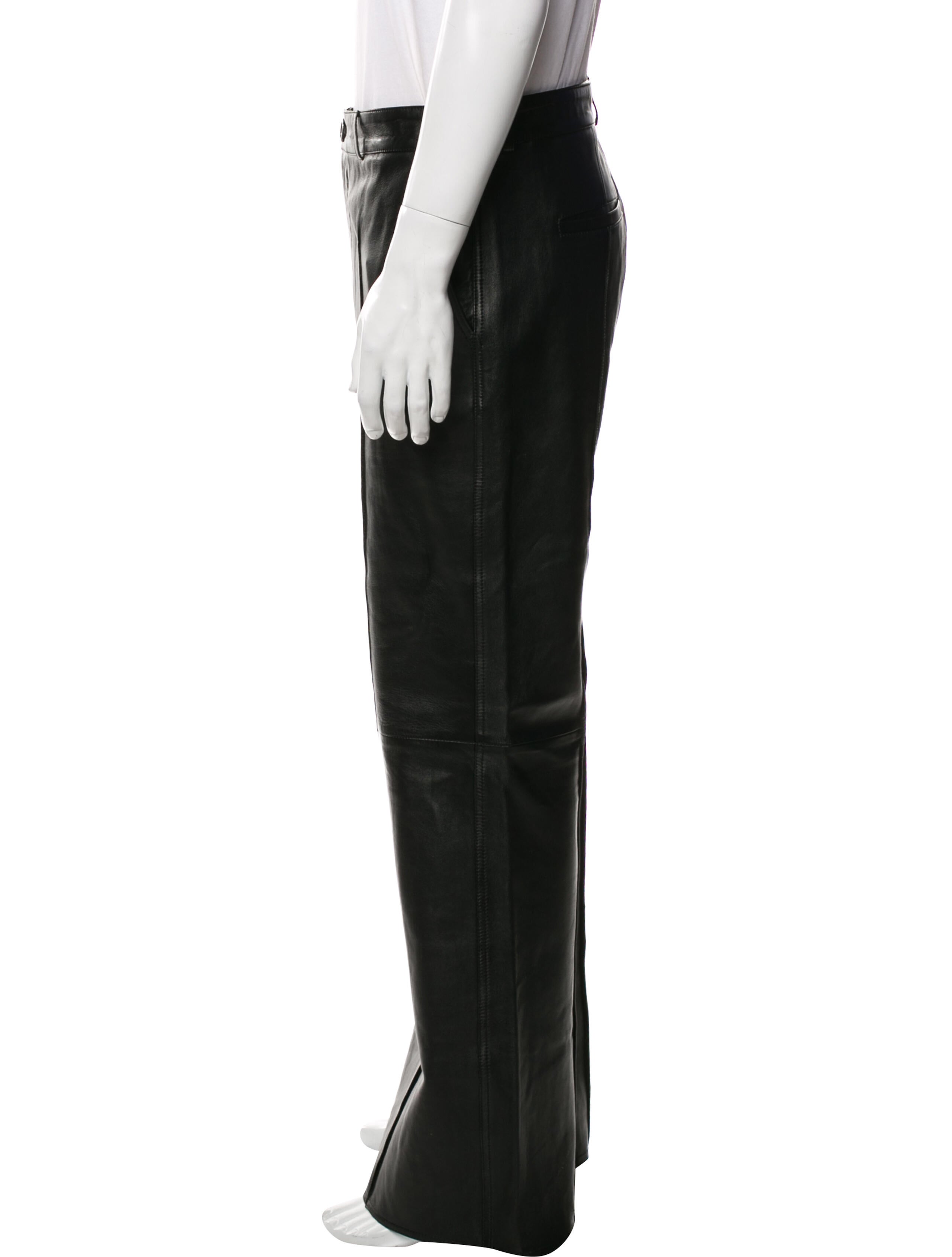 Lu'u Dan Lamb Leather Pants