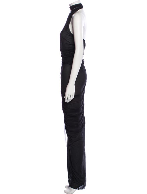 Ludovic de Saint Sernin Halterneck Long Dress
