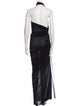 Ludovic de Saint Sernin Halterneck Long Dress